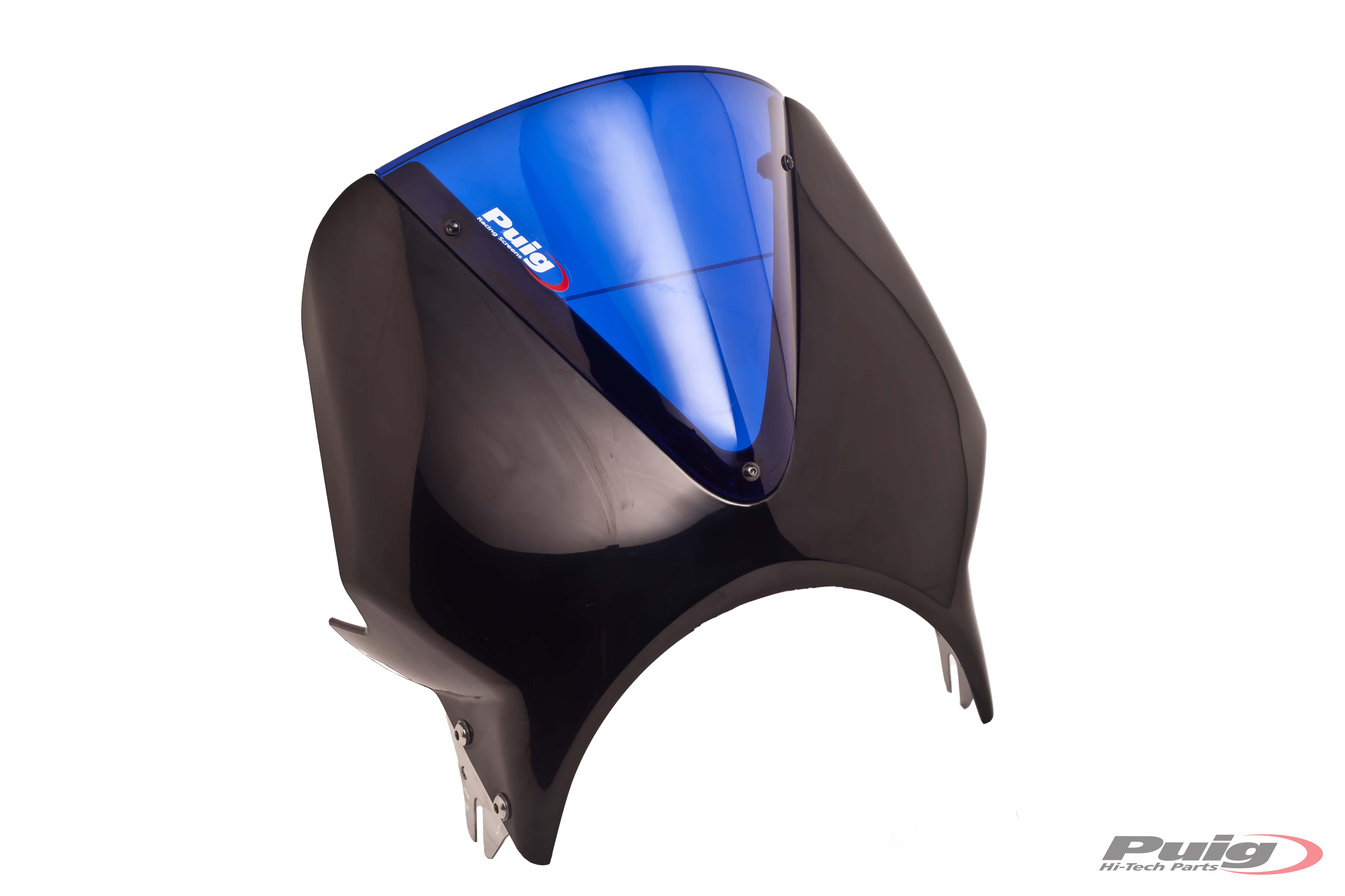 Puig Windscreen Vision Semif. C/Black Screen C/Blue