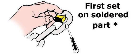 vihreä ketjumerkki. 8mm 10kpl