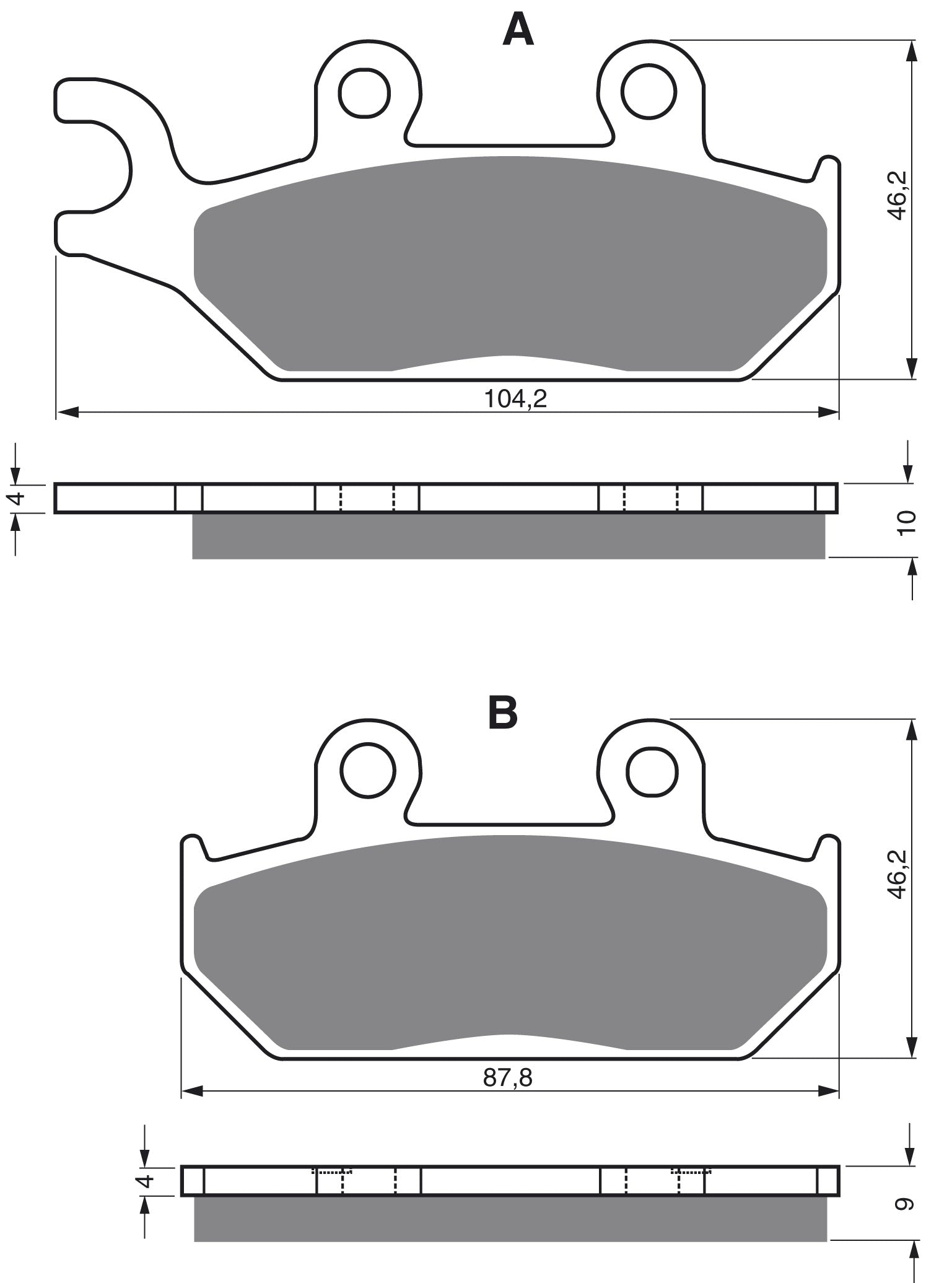 Variaattorihihna, Grecav EKE / Ligier X-Too, X-Too Max, Nova , (B3211AA1096)