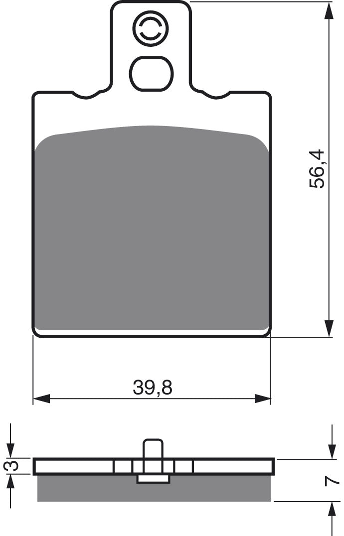 Variaattorihihna, Aixam 97-08 , (B3211AA1103 / 33WP23 / 3SP23)