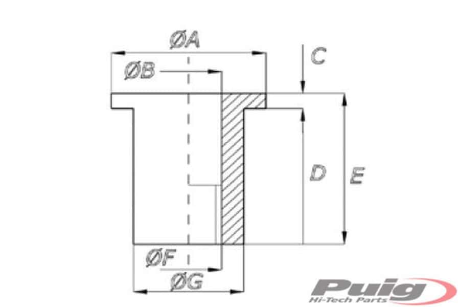 Puig M5 Wellnuts (25 Unit) 18X10X2,5X2