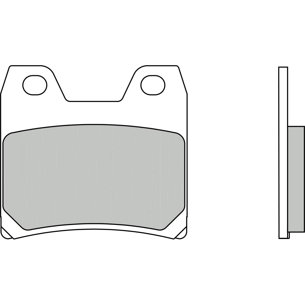 Brembo Jarrupalat Taakse Sintered Road