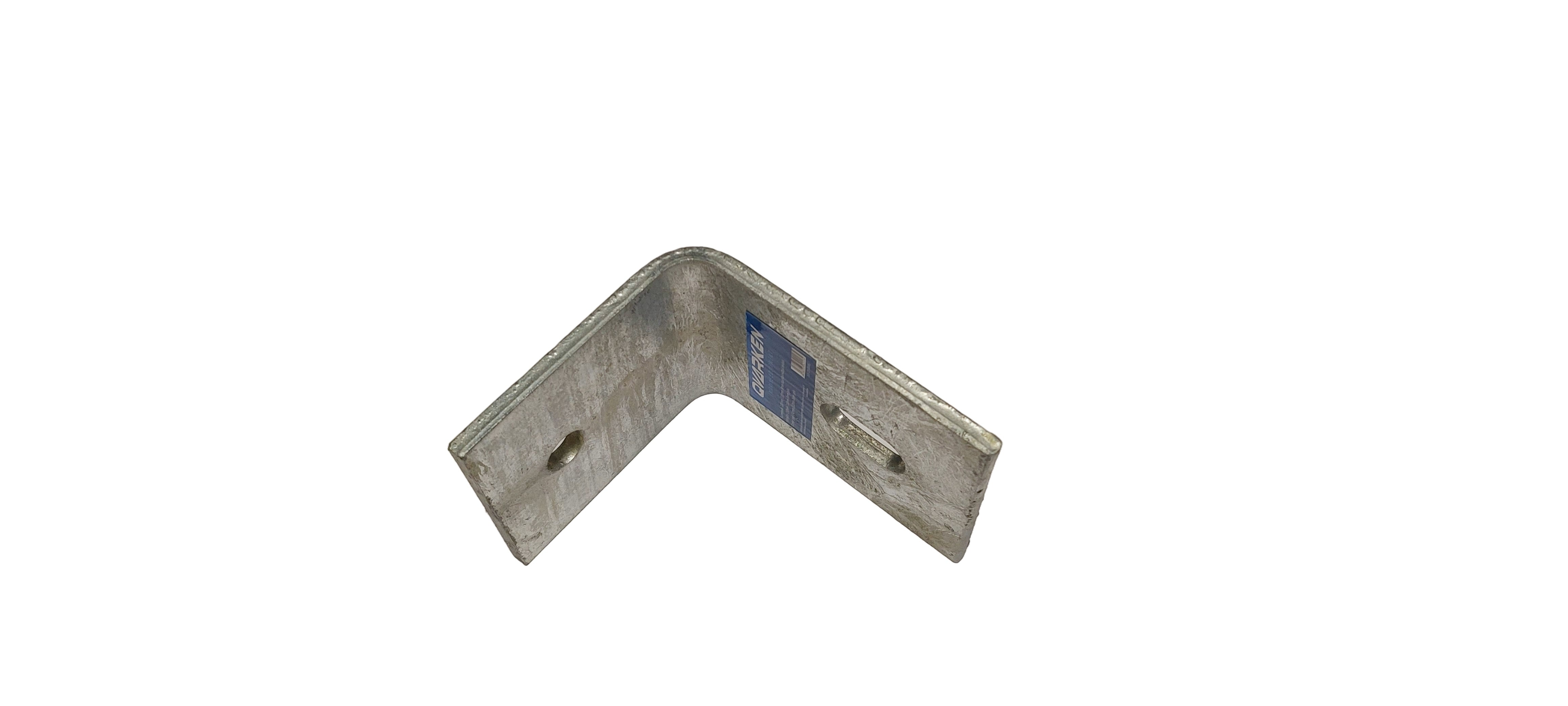 Qvarken Kulmarauta 130 x 110 x 8mm, kuumasinkittyä terästä