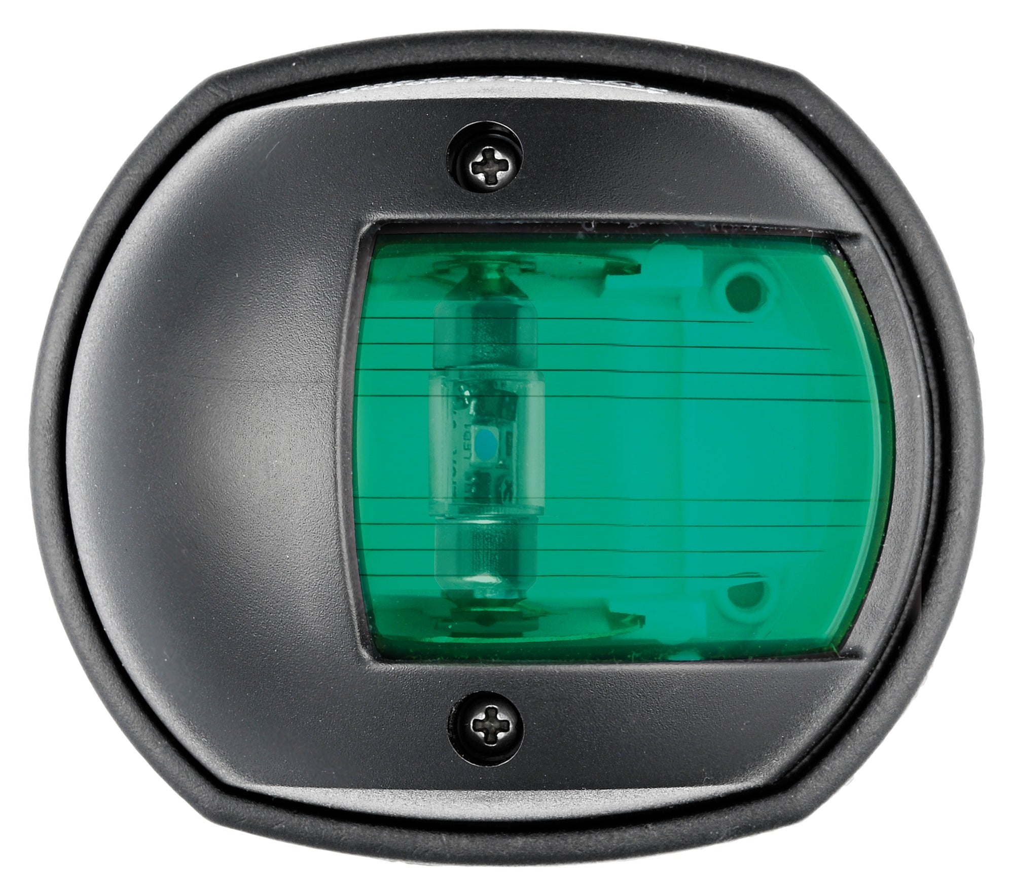 Kulkuvalo LED Compact 12 musta - vihreä