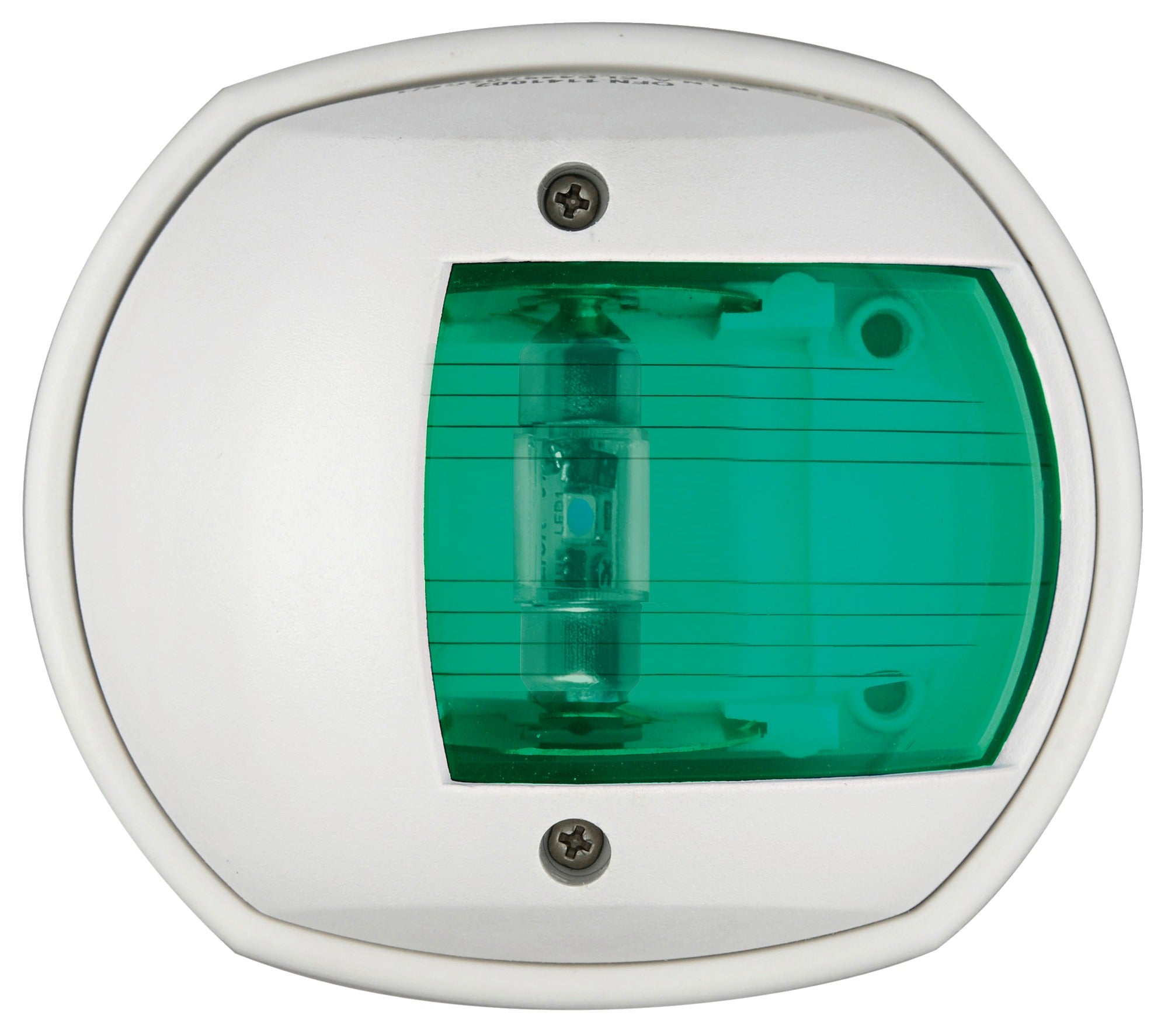 Kulkuvalo LED Compact 12 valkoinen - vihreä