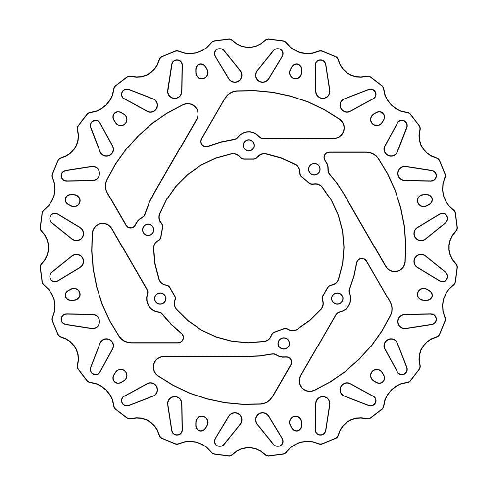 Moto-Master Jarrulevy CR/CRF eteen Nitro