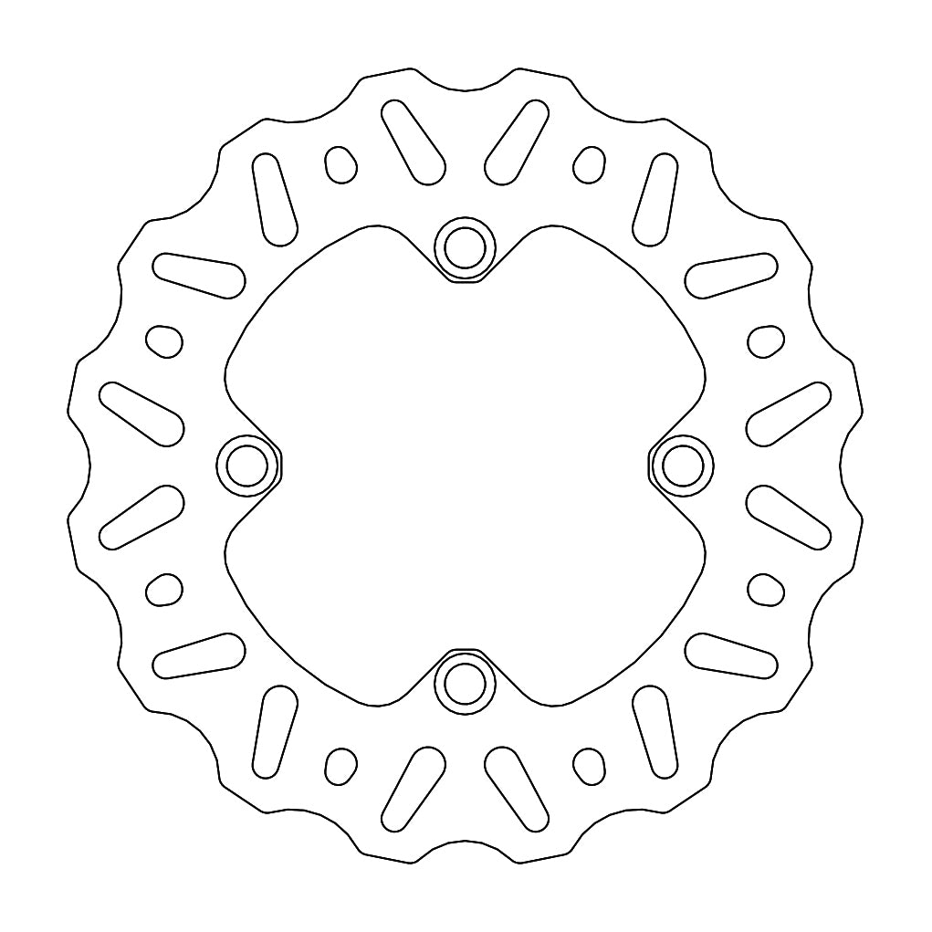Moto-Master Nitro Jarrulevy taakse KX85