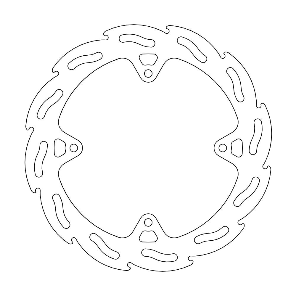 Moto-Master Flame Jarrulevy taakse KTM: SX85 12-20