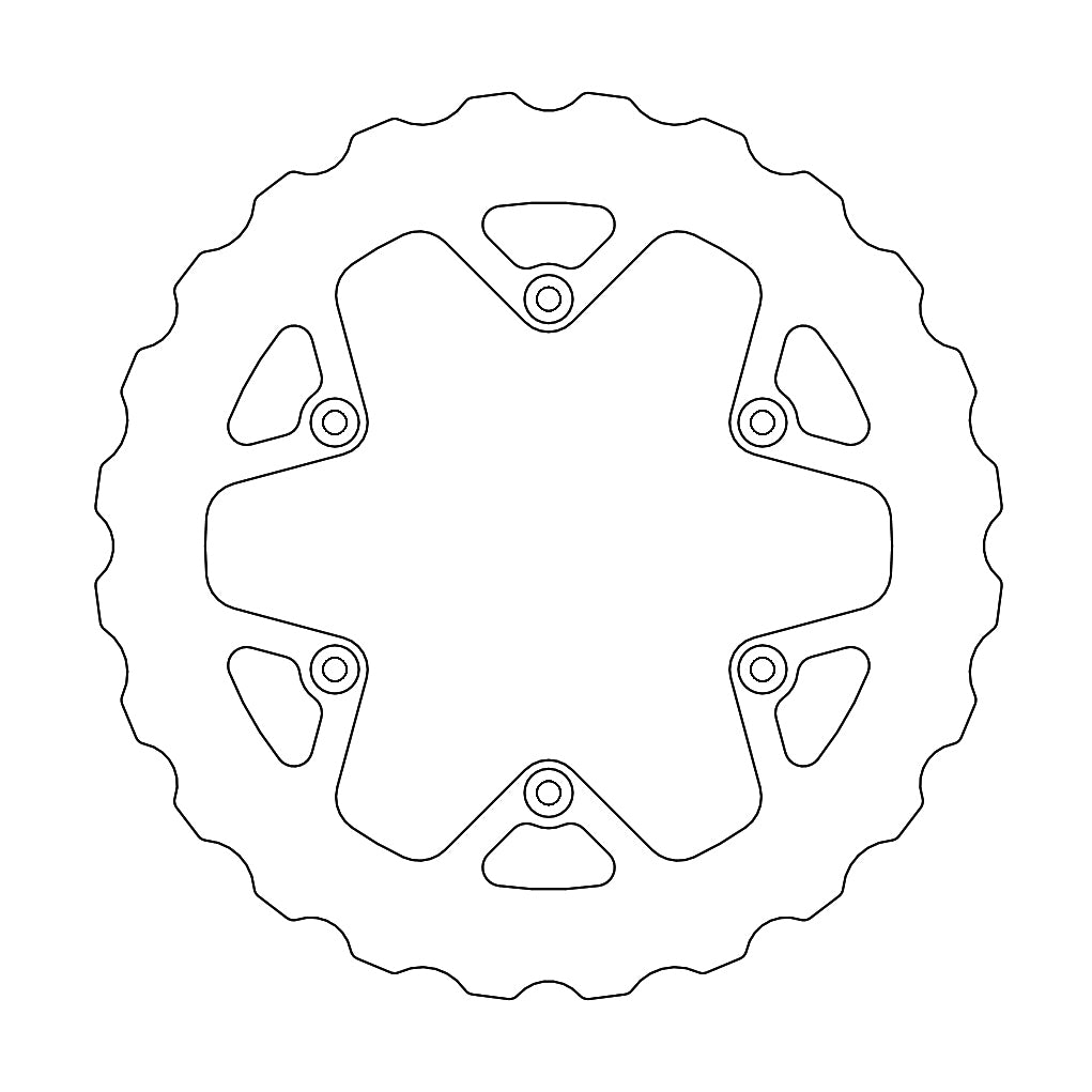 Moto-Master Nitro Mud Jarrulevy taakse Yamaha: YZF450 2018->