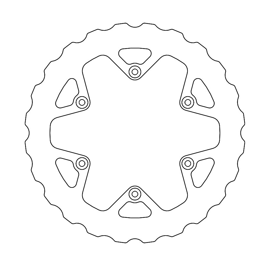 Moto-Master Nitro Mud Jarrulevy taakse Yamaha YZ450F 2020>