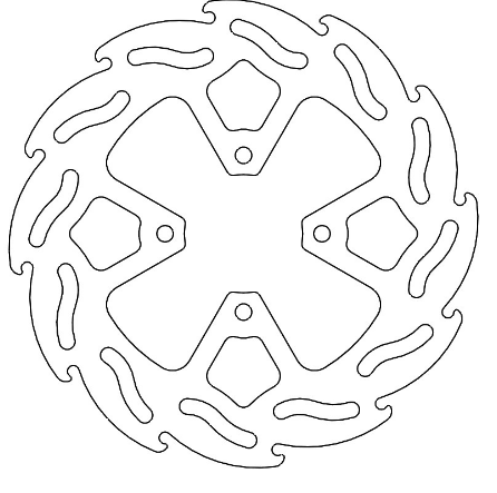 Motomaster Flame rear disc KTM: 65SX 23-..