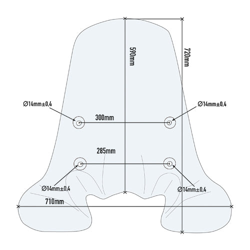 GIVI /SPOILER HONDA H125I-SH150IABS