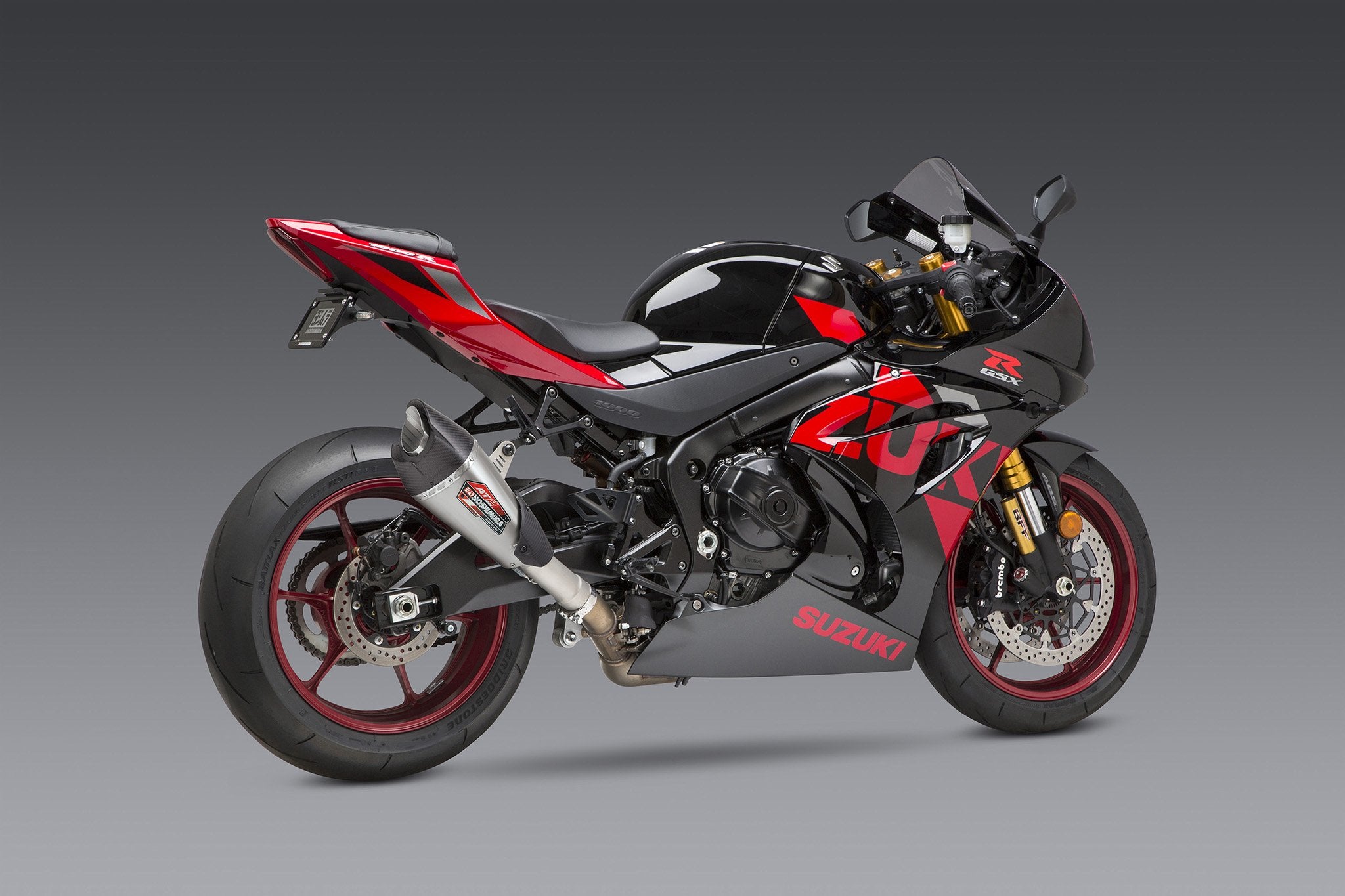 Yoshimura Slip-On Suzuki Gsx-R1000 2017-21 Street AT2 So Ss-Ss-Cf Works Fini