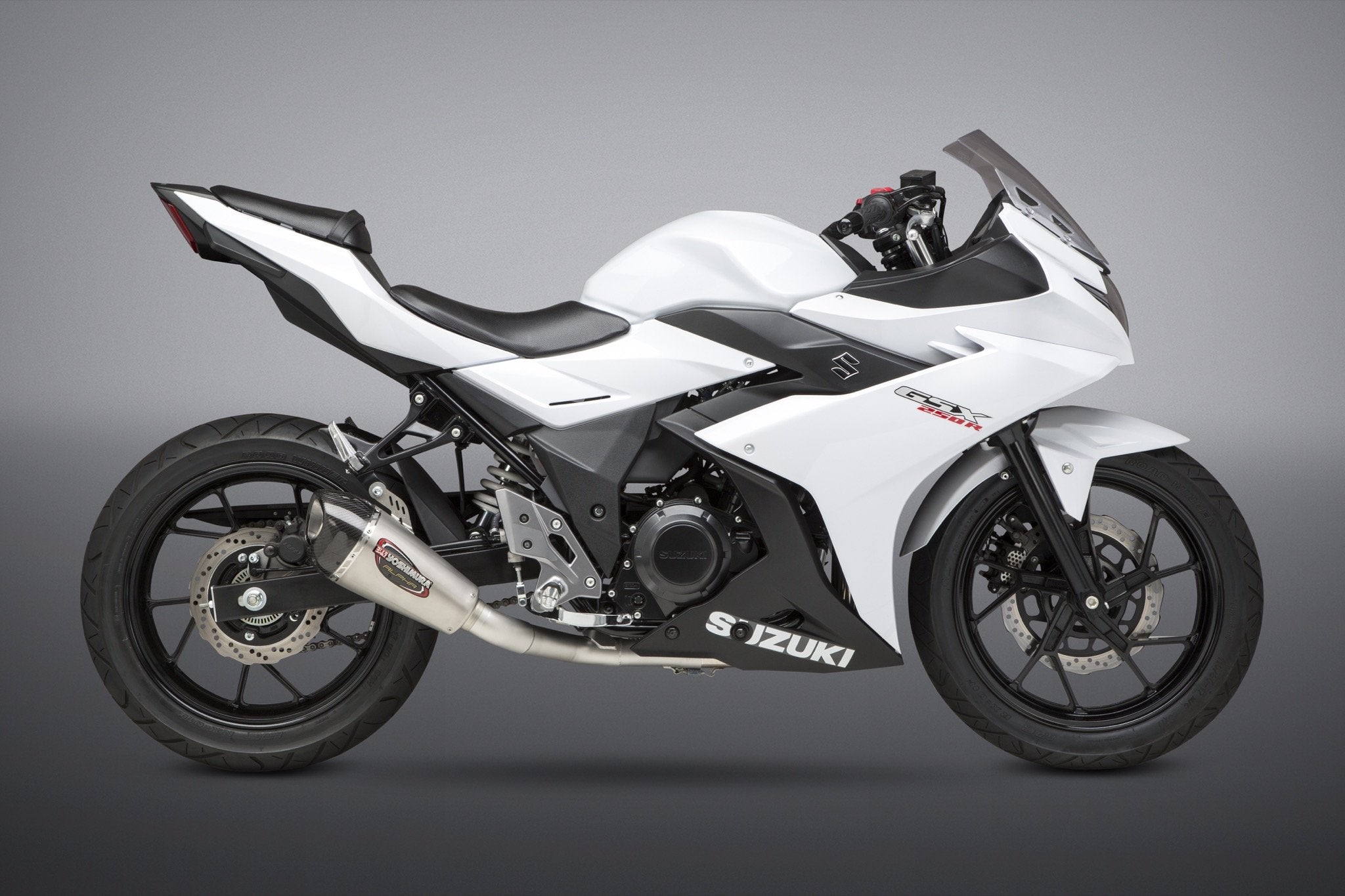 Yoshimura Full System Ktm Suzuki Gsx250R 2018-19 Race Alpha T Fs Ss-Ss-Cf Works