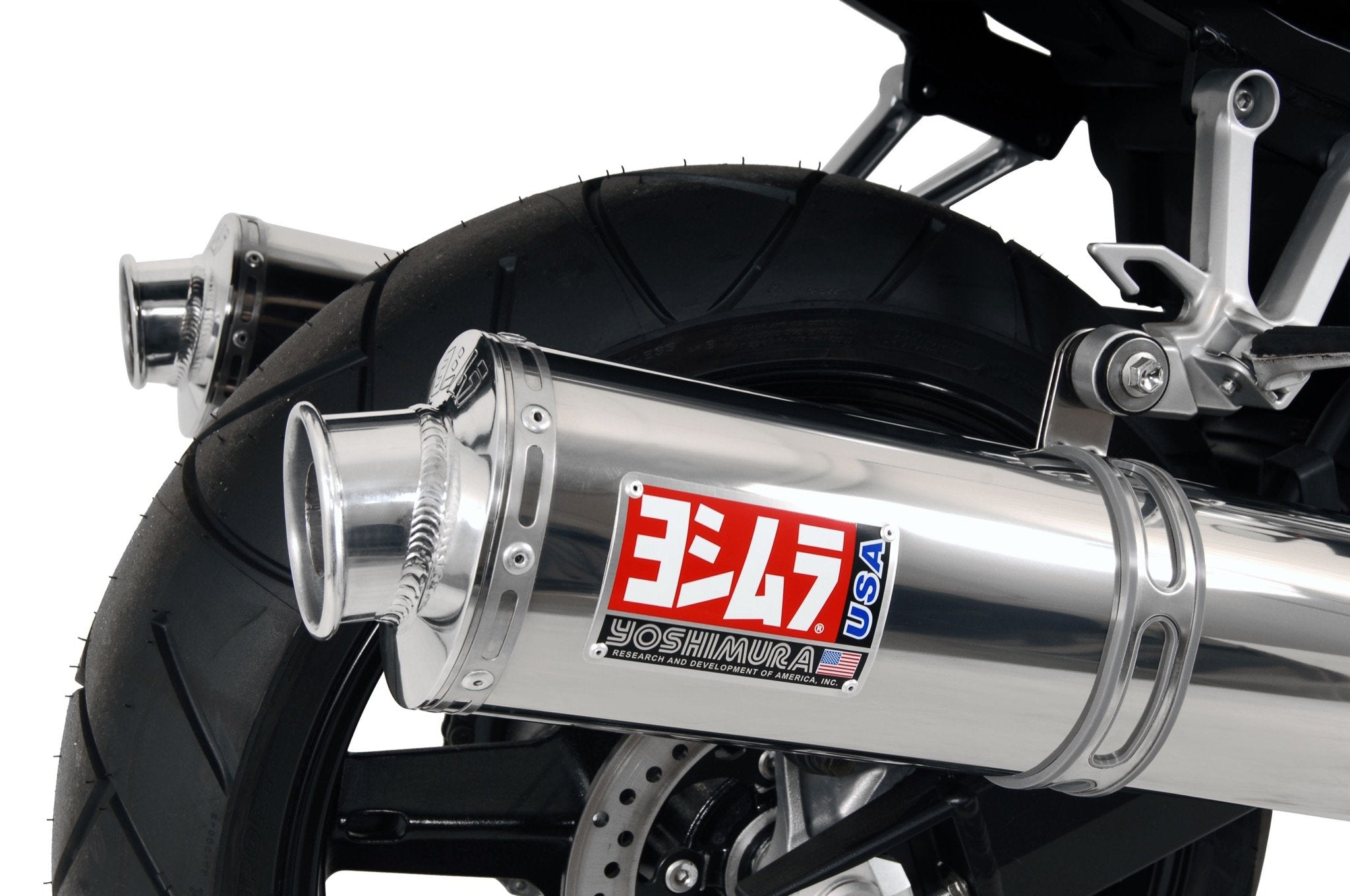 Yoshimura Bolt-On Suzuki Sv1000/S 2004-07 Race Rs-3 Bo Ss-Al Dual