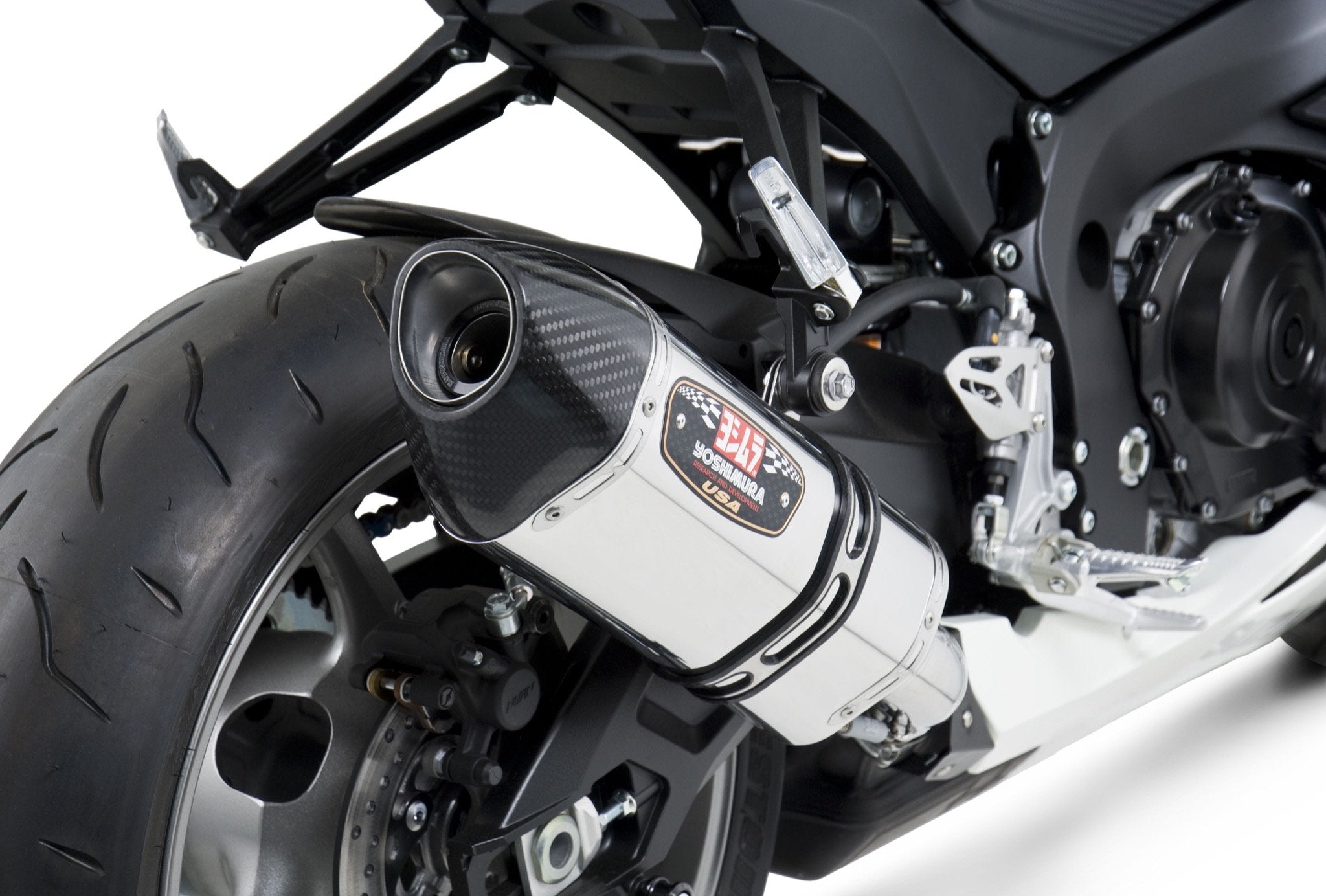 Yoshimura Slip-On Suzuki Gsx-R600/750 2011-19 Street R-77 So Ss-Ss-Cf