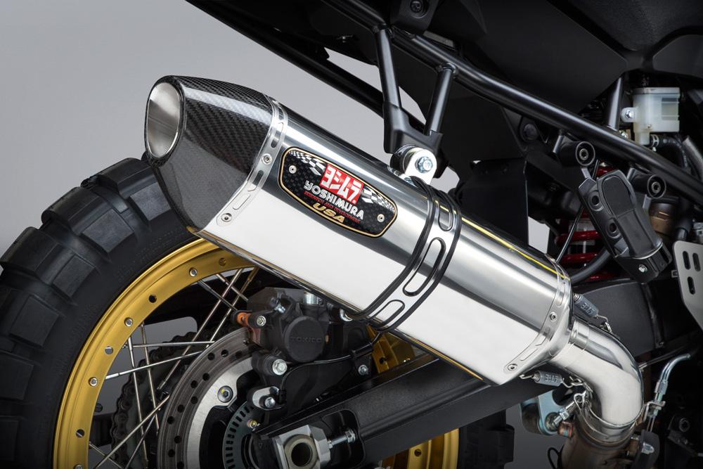 Yoshimura Slip-On Suzuki V-Strom 1000 2014-19 Signature R-77 So Ss-Ss-Cf