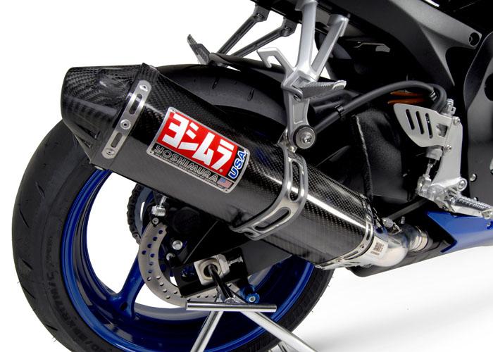Yoshimura Slip-On Suzuki Gsx-R750/600 2008-10 Street Trc So Ss-Cf-Cf