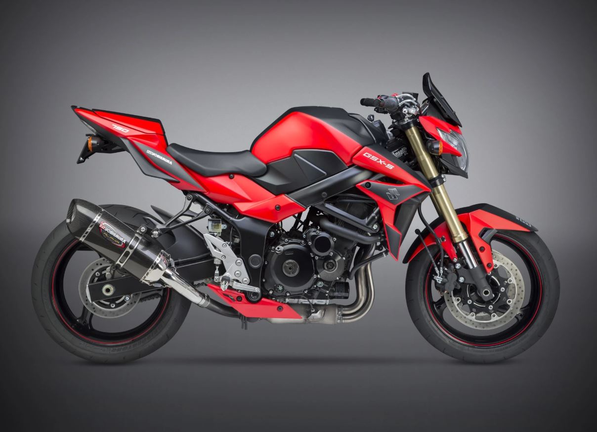 Yoshimura Slip-On Suzuki Gsx-S750/Z 2015-16 Signature Alpha So Ss-Cf-Cf