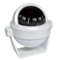 Riviera kompassi BS2 White/Black card