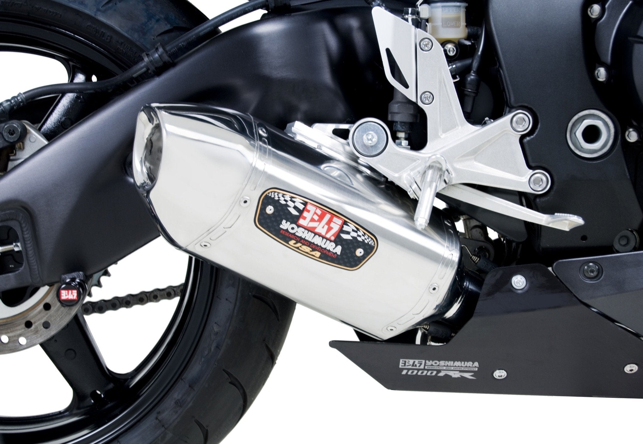 Yoshimura Slip-On Honda Cbr1000Rr/Abs 2008-11 Street R-77 So Ss-Ss-Ss With Cat