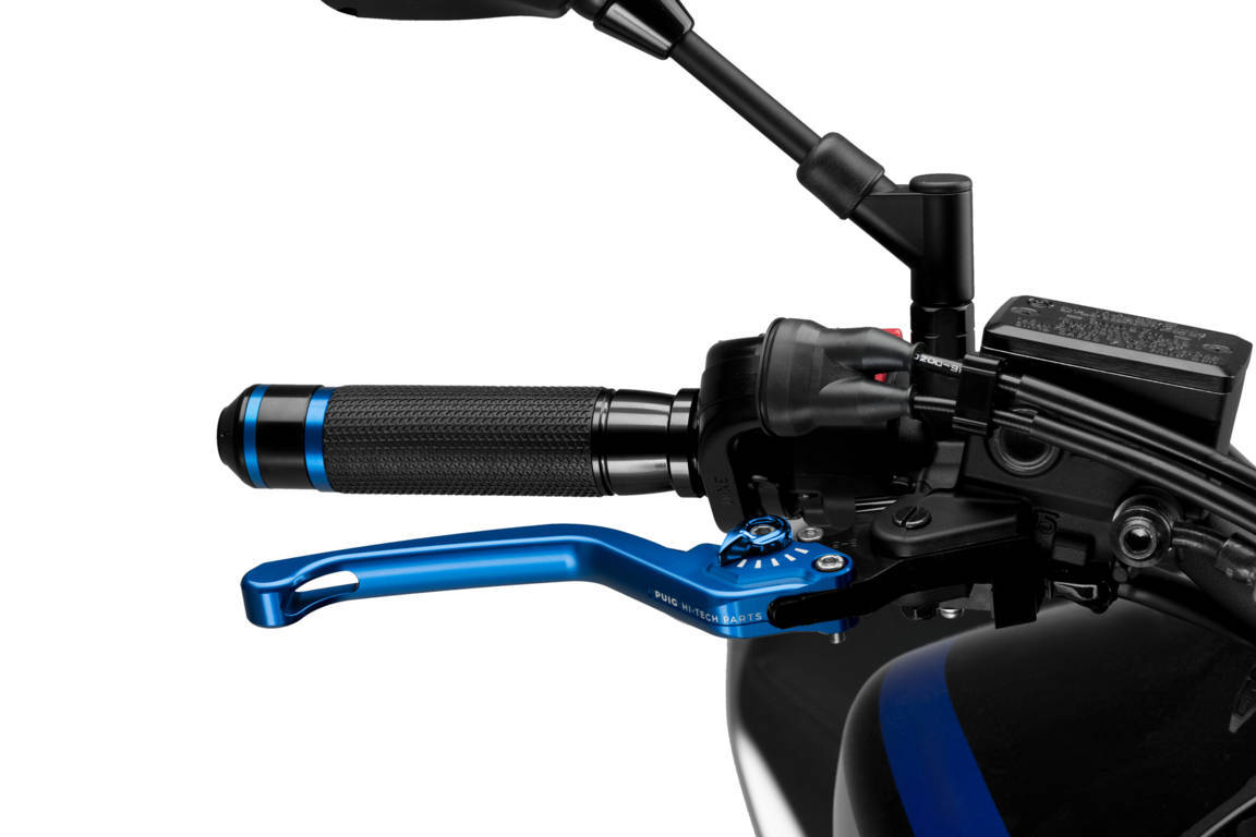 Puig Unfoldable Brake Lever 3.0. C/Blue Selector C/Blue