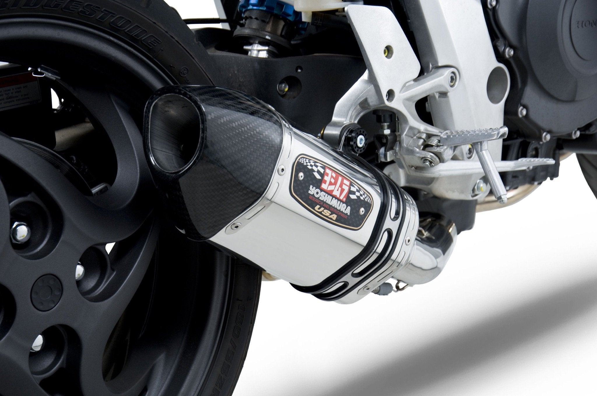 Yoshimura 3/4 System Exhaust Honda Cb1000R 2011-16 Race R-77 3Qtr Ss-Ss-Cf