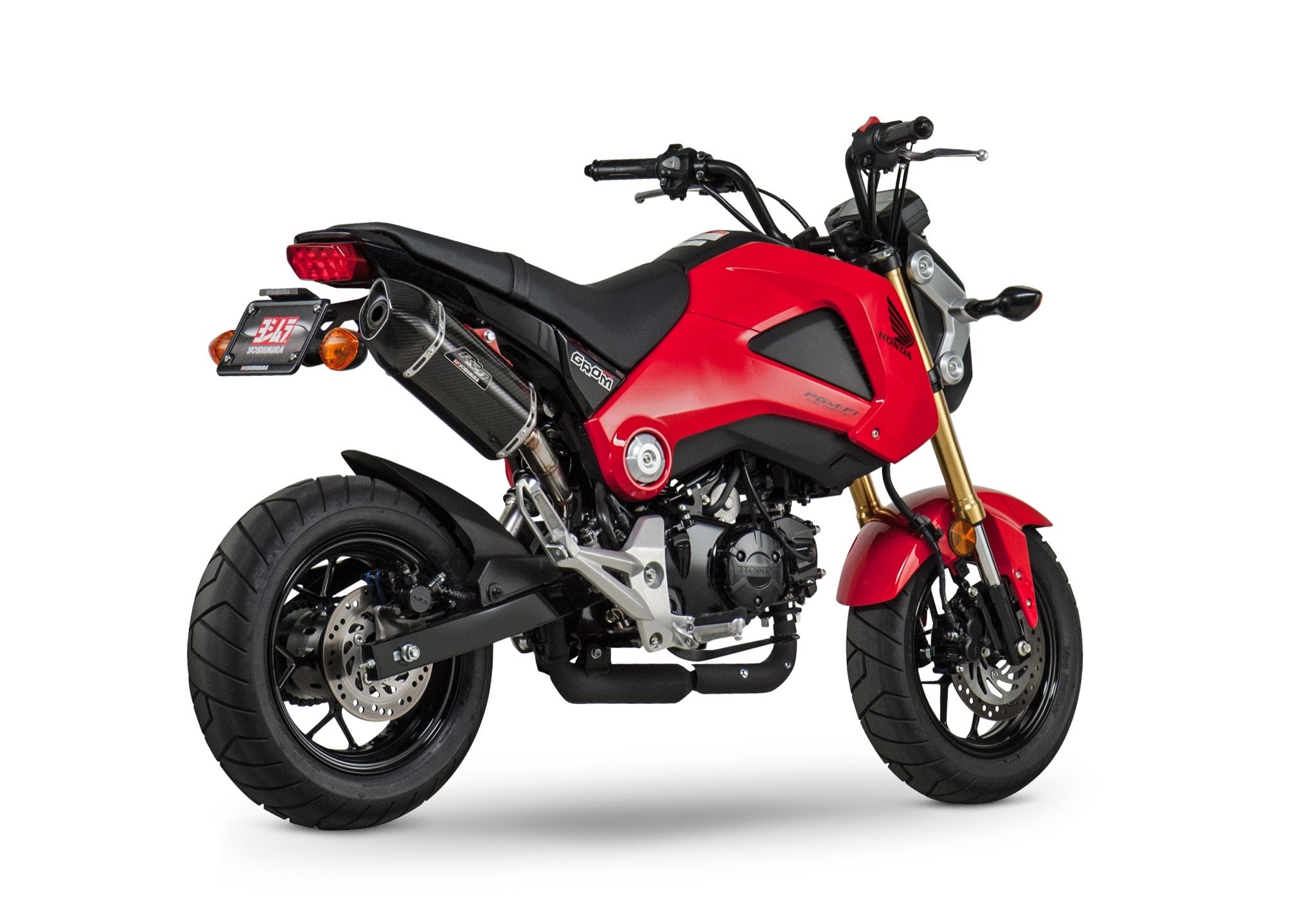 Yoshimura Slip-On Honda Grom 2014-15 Signature Rs-9 So Ss-Cf-Cf