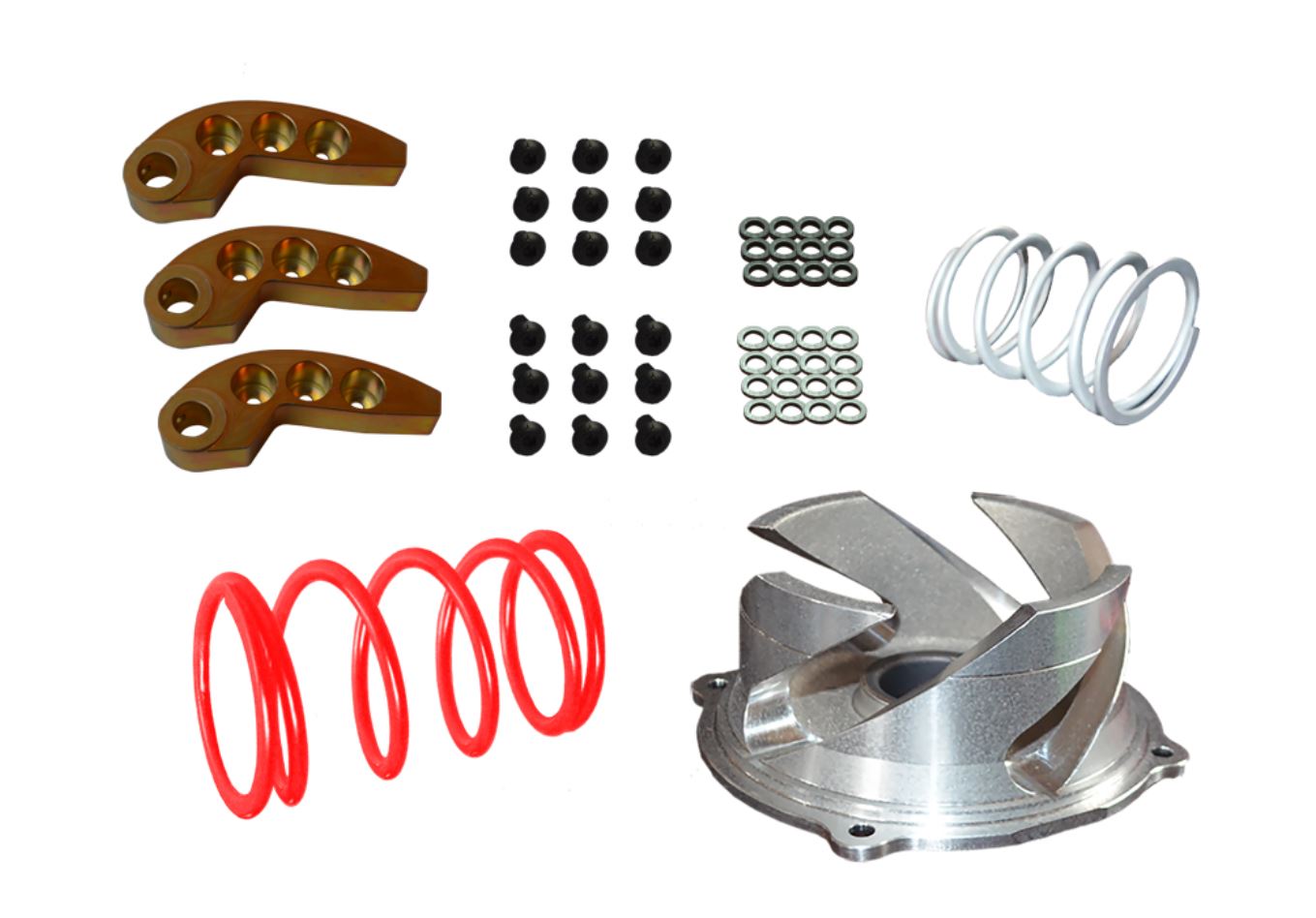 SPI Variaattorikitti Performance Trail Kit Polaris 650 Patriot 129-137" 2021-