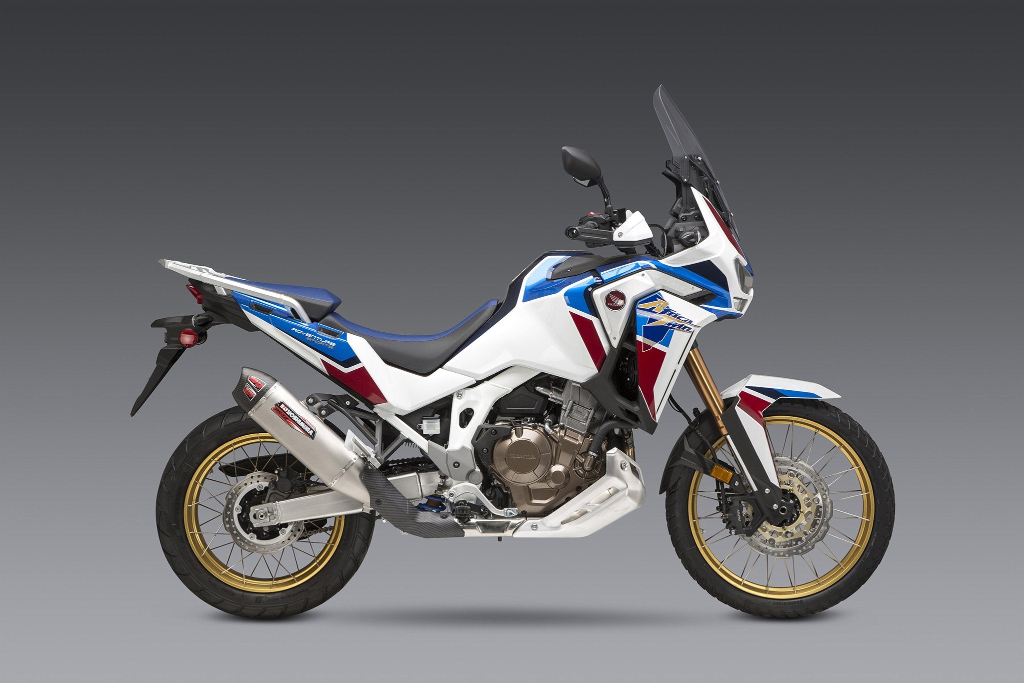 Yoshimura Slip-On Honda Africa Twin 2020 Street Rs-12 So Ss-Ss-Cf Works Finish