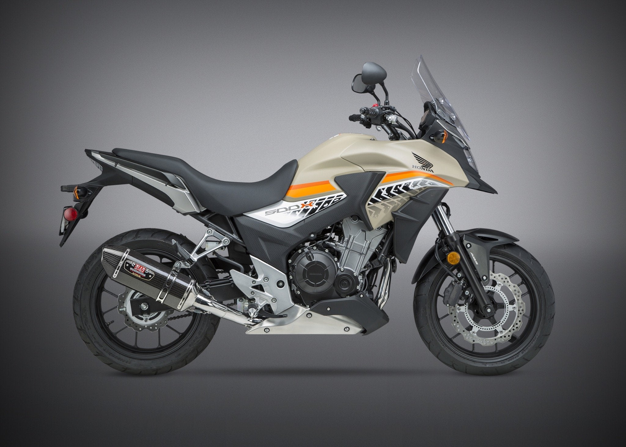 Yoshimura Full System Honda Cb500X 2013-16/Cbr500R/Cb500F 2013-15 Race R-77 Fs S