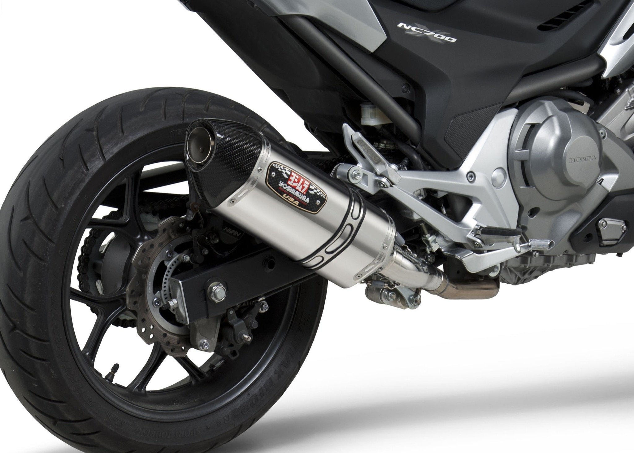 Yoshimura Slip-On Honda Nc700X 2012-15 Street R-77 So Ss-Ss-Cf