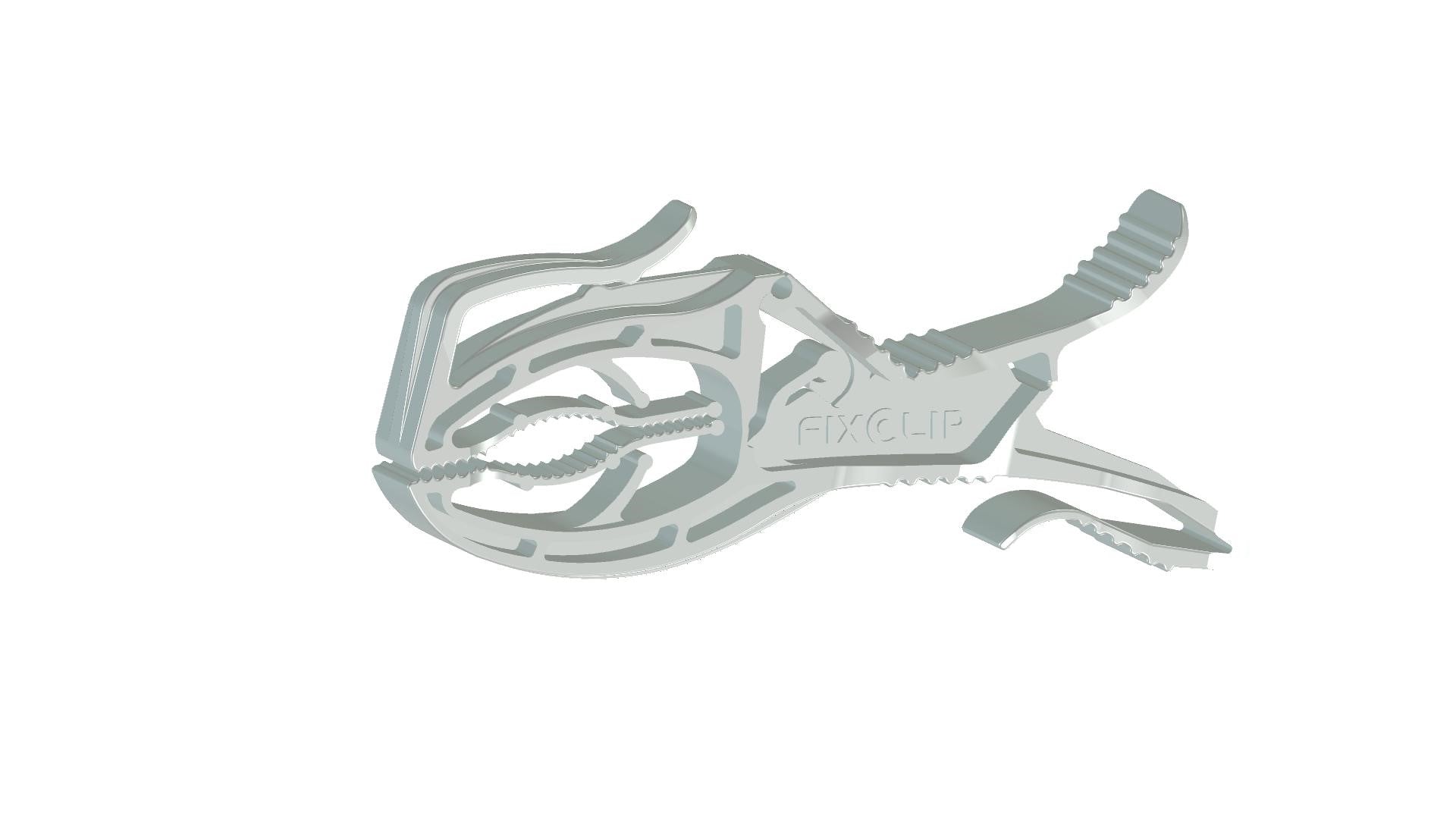 FIXCLIP Mini 16-pack valkoinen