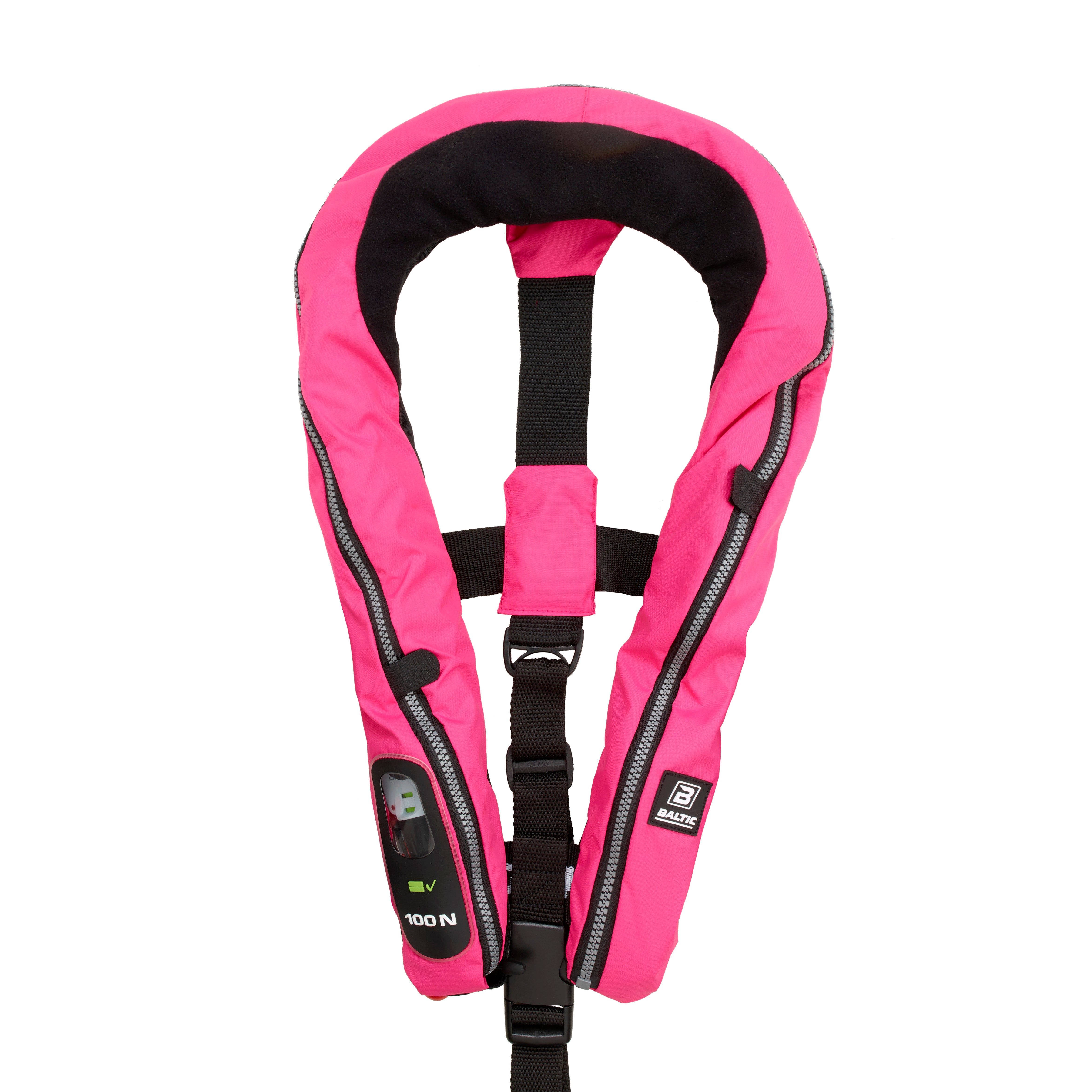 Baltic Compact 100 auto ilmatäytteinen pelastusliivi pinkki 30-110kg
