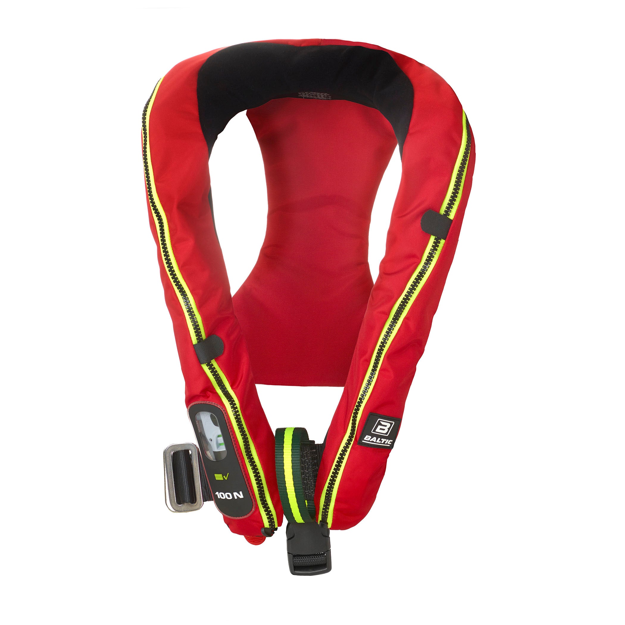 Baltic Compact 100 harness auto ilmatäytteinen pelastusliivi pun 30-110kg