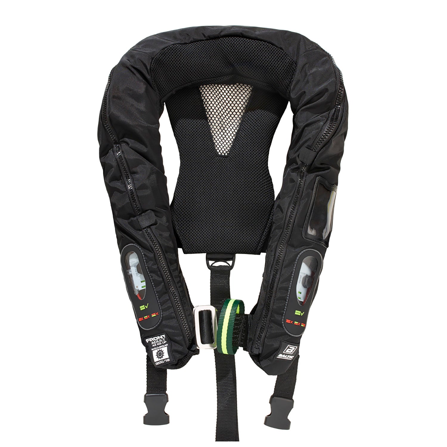 Baltic Legend 305 M.E.D./SOLAS harness ilmatäytteinen pelastusliivi musta 43+kg