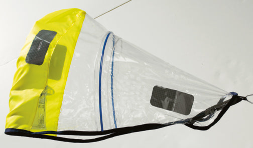 Baltic Sprayhood ilmatäytteiseen pelastusliiviin