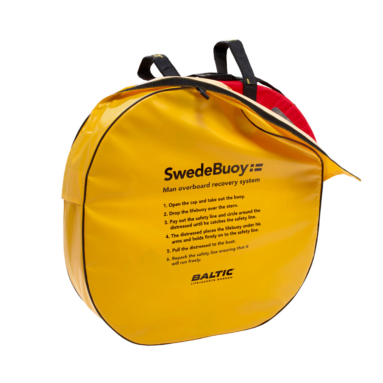 Baltic SwedeBuoy pelastusjärjestelmä keltainen