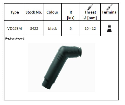 NGK spark plug cover VD05EM
