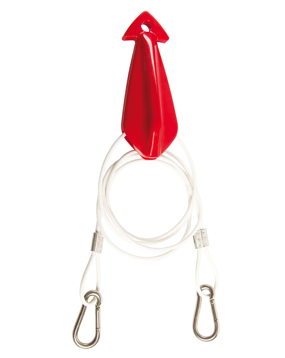 JOBE Cable Bridle Stainless Hooks 8ft 1P