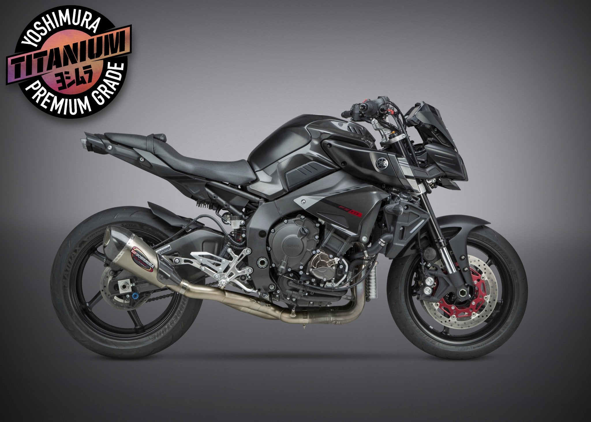 Yoshimura 3/4 System Exhaust Yamaha Fz-10 17 / Mt-10 18-19 Race Alpha T 3Qtr Ti-