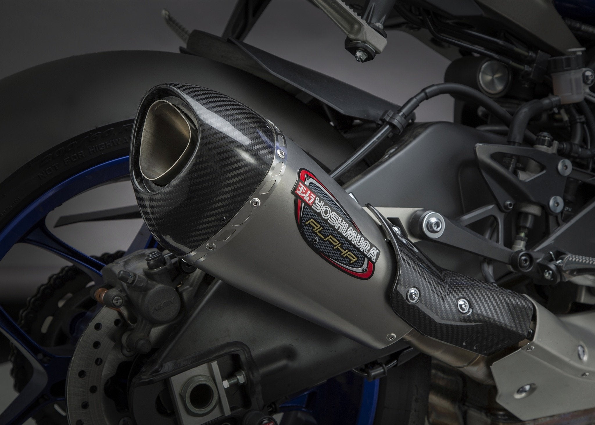 Yoshimura Slip-On Yamaha Yzf-R1/M/S 2015-19 Street Alpha T So Ss-Ss-Cf Works Fin