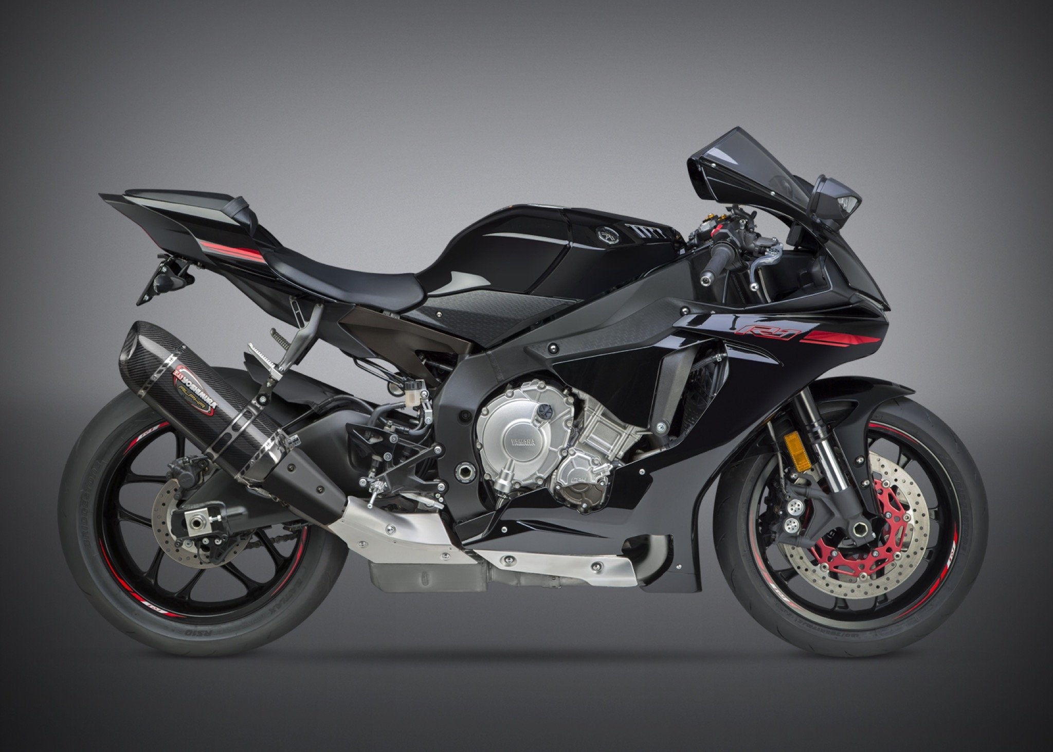 Yoshimura Slip-On Yamaha Yzf-R1/M/S 2015-19 Signature Alpha So Ss-Cf-Cf