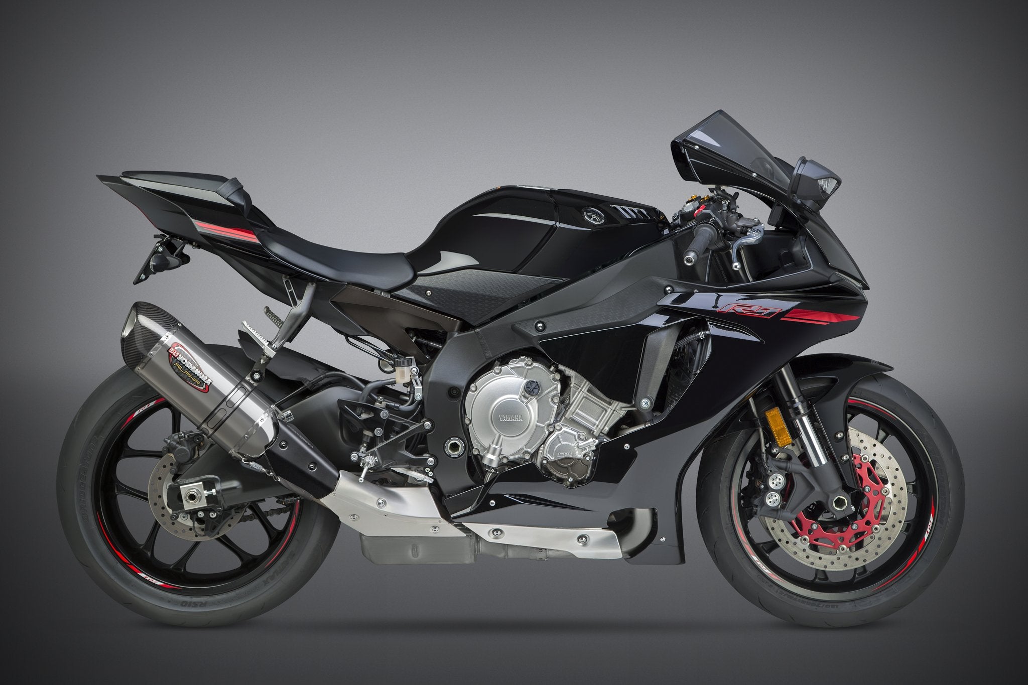 Yoshimura Slip-On Yamaha Yzf-R1/M/S 2015-19 Signature Alpha So Ss-Ss-Cf