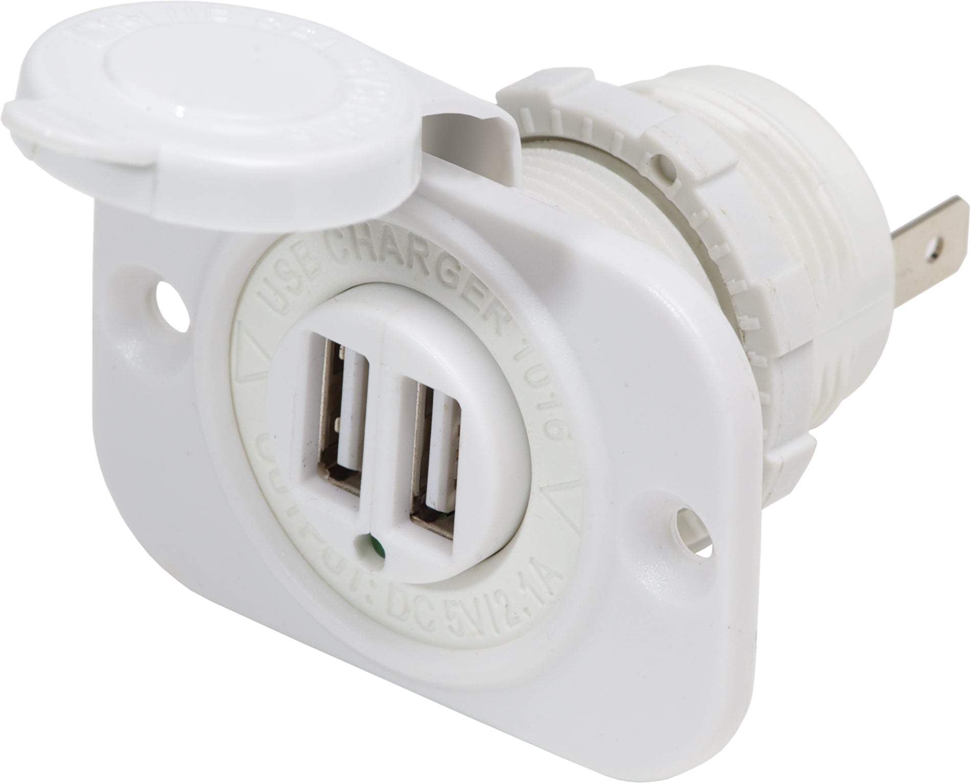 Blue Sea 2,1A Dual USB chargers