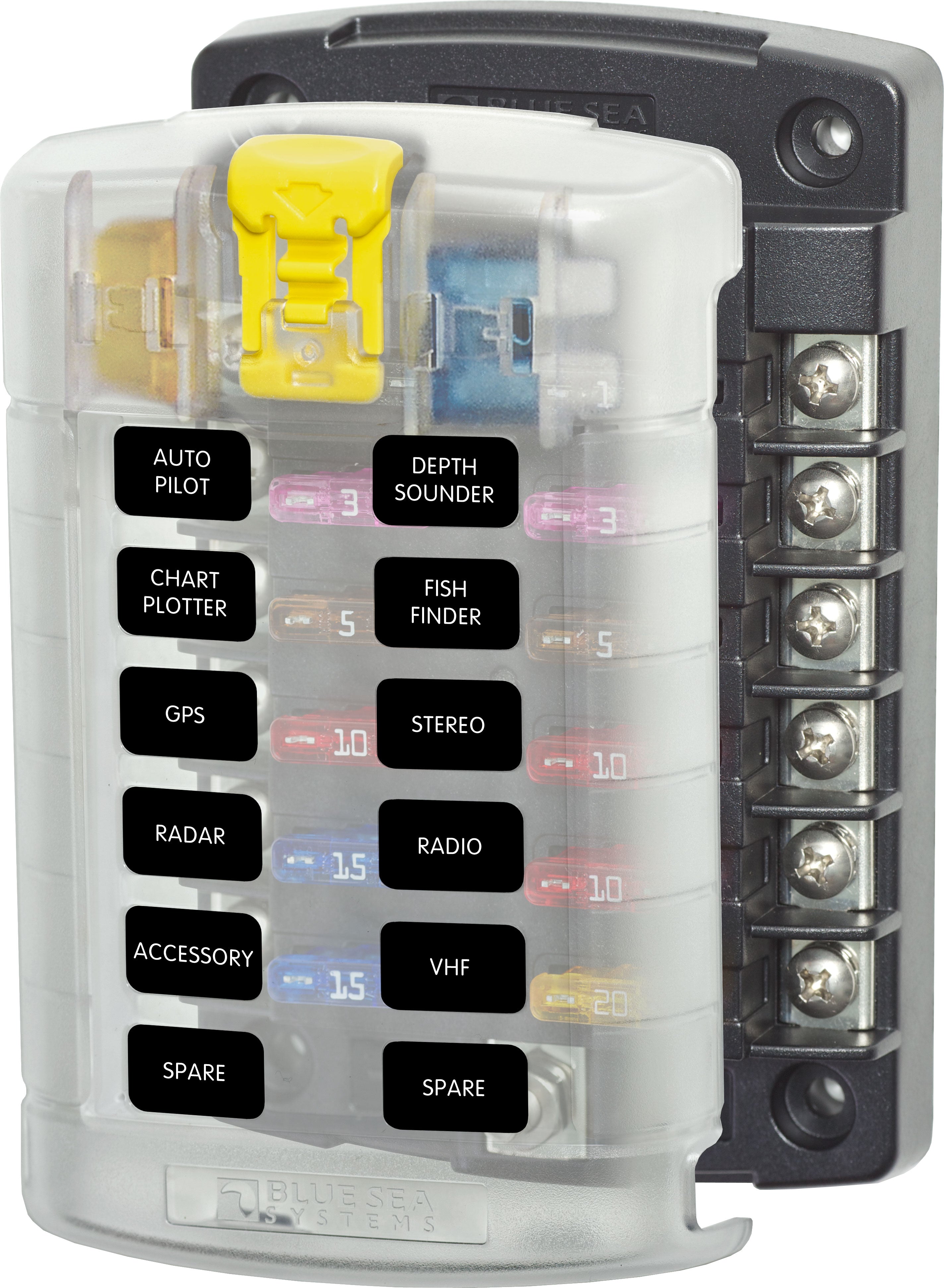 Blue Sea ST Blade Common source Fuse Blocks