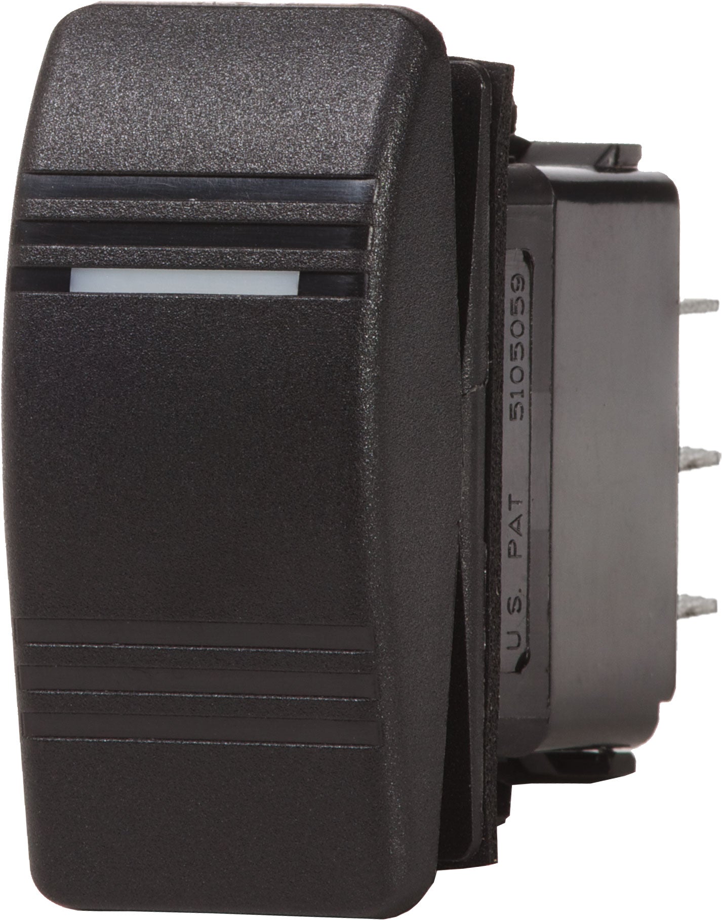 Blue Sea Water resistant Contura III Switches Black