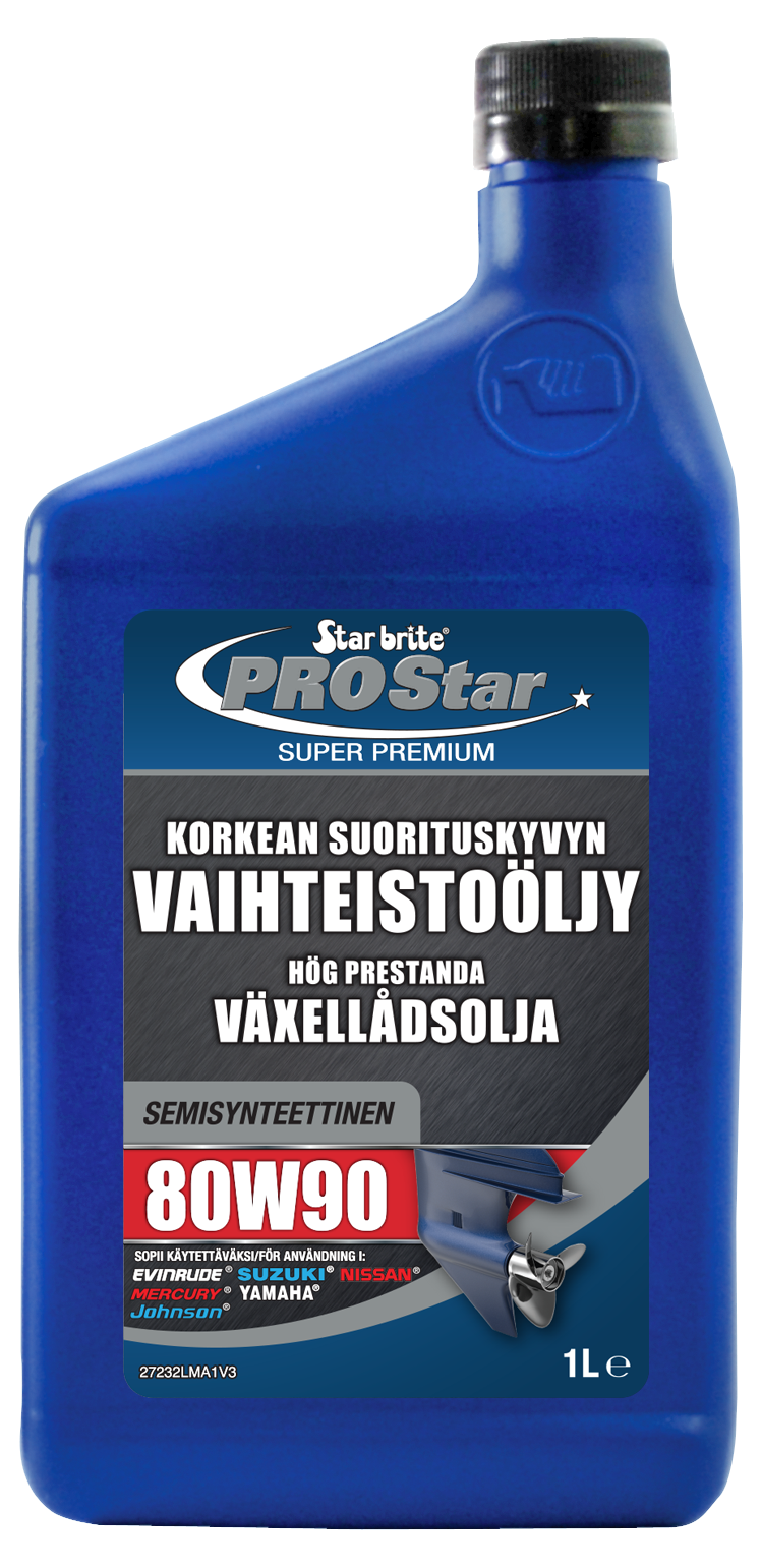 Star brite Vaihteistoöljy 80W90 semisynt 1L
