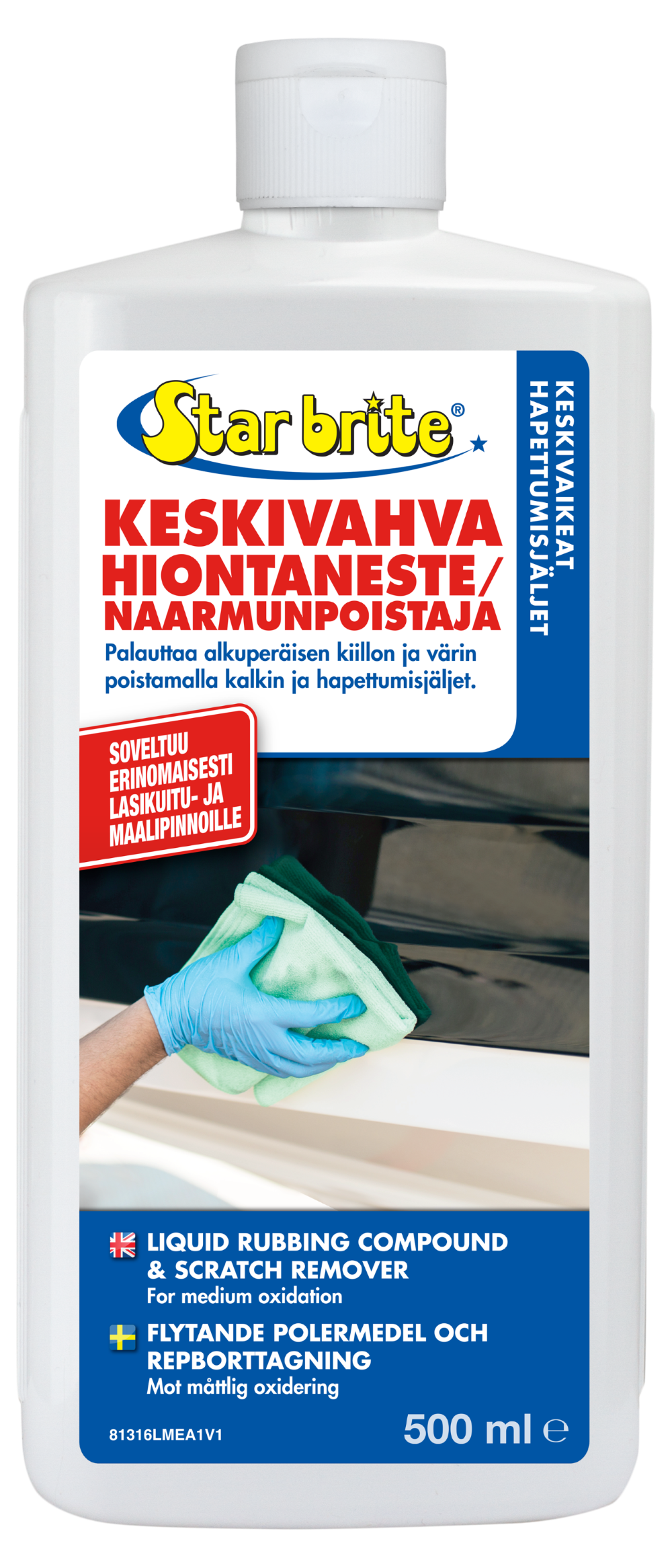 Star brite Hiontaneste keskikarhea 500ml