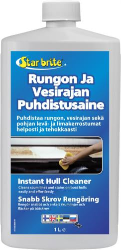 Star brite Rungon ja vesirajan tehopesu (Hull Cleaner) 1L